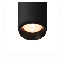 NUMINOS® SPOT PHASE S, Indoor led plafondopbouwlamp zwart/zwart 2700 K