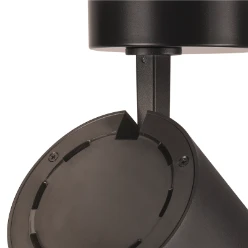 NUMINOS® SPOT XL FASE, plafondopbouwarmatuur zwart 36W 3000K 24°