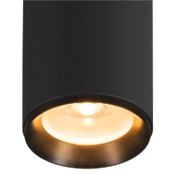 NUMINOS® SPOT XL FASE, plafondopbouwarmatuur zwart 36W 2700K 60°