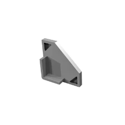 GRAZIA 10 EDGE, eindkap aluminium