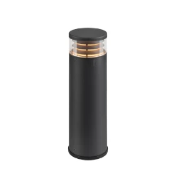 M-POL S Polehead, Louver lampkop, antraciet, 19W, 260/270lm, 2700/3000