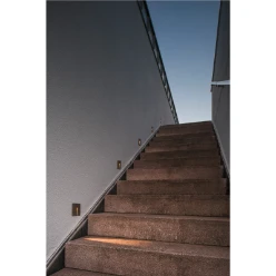 CONCRETO EL, wandinbouwarmatuur grijs, 3.2W, 15lm, 3000K