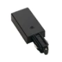 Elektrische onderdelen/toebehoren voor verlichtingsarmaturen 1~ SYSTEM SLV SLV 143030 VOEDING 1-FASE RAIL ZW 143030