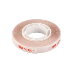 Dubbelzijdige tape 9mm, transparant, 3m