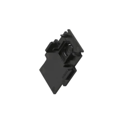 Eindkap voor inbouwrail 48V TRACK zwart