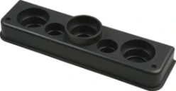 ABB Installatiedozen en -kasten Invoerplaat voor op sparing kast/lessenaar Hafonorm