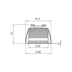 LED module | veranda | 350mA | 3,3W | alu | 3000K