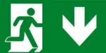 Pictogram noodverlichting ABB VanLien P58-PRE