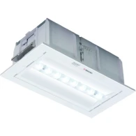 Centraal 2 watt, 230 volt inbouw led armatuur, serie Previx
