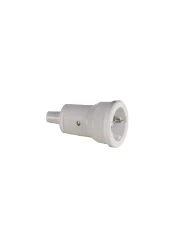 Koppelcontactstop geaard Connectivity ABL ABL CONTRASTEKKER RA PVC WIT MET TULE 1679-080