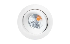 Downlight/spot/schijnwerper Junistar Eco SG LIGHTING JUNISTAR ECO 6W 2700K MAT WIT DIMBAAR 905213