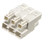 Compacte verdeler voor insteekbare gebouwinstallatie Adels 6-Polig