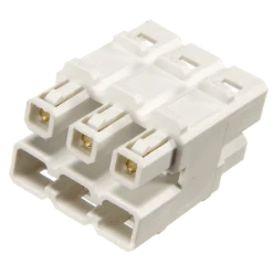 splitter, 6-polig wit