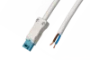 Patchkabel voor insteekbare gebouwinstallatie Eca Aansluitsnoeren Adels AC164 ALSS/215 100 AANSLUITSN. ECA 1805434