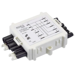 Verdeelbox voor stekerbaar installeren, 20A 2,5mm2, 3-polig