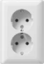 Gira Wandcontactdoos System 55 Standard 55