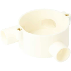 Doos voor montage op de wand/plafond Lasdozen Traditioneel ATTEMA TOP-T-DOOS Ø 16 MM 5/8 AT2061