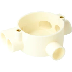 Doos voor montage op de wand/plafond Lasdozen Traditioneel ATTEMA TOP-T-DOOS   16 MM, 2L,2R AT2205