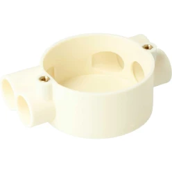 Doos voor montage op de wand/plafond Lasdozen Traditioneel ATTEMA TOP-TREKDOOS   16 MM, 2L,2R AT2211