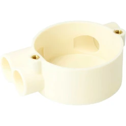 Doos voor montage op de wand/plafond Lasdozen Traditioneel ATTEMA TOP-TREKDOOS   16 MM 2X LINKS 1X RECHTS AT2231
