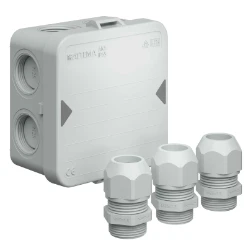 Attema Doos voor montage op de wand/plafond Cable-mate