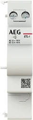 Uitschakel spoel 24-60V AC, 24-48V DC