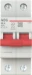 Inbouwschakelaar modulair AEG ABB Componenten Lastscheider AEG, 2-polig, 40 A 2CDD272188R0040