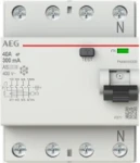 Aardlekschakelaar ABB Componenten FN440/AS300