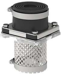 OEZXRE159 EMC rubber type ring flange cable gland