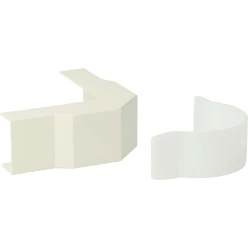 Buitenhoekstuk leidingkanaal K25/P25-plattebuis ATTEMA DBU25 DATA-BUITENHOEKSTUK CREME (RAL 1013) AT5684
