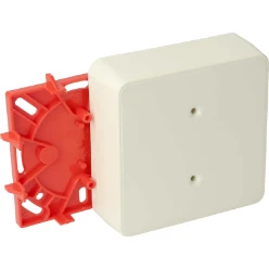 Lasdoos leidingkanaal K25/P25-plattebuis ATTEMA VH25 LASDOOS CREME (RAL 1013) AT5723