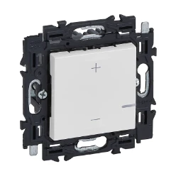 Valena Next universele dimmer 2 draads 3 - 125W met spanklauwen 2m wit
