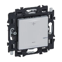 Valena Next universele dimmer 2 draads 3 - 125W met spanklauwen 2m Alu