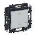 Dimmer Schakelmateriaal Legrand Valena Next universele dimmer 2 draads 3 - 125W met spanklauwen 2 modules Alu (PF à 99999 C62) 741663A