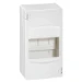 Groepenkast, leeg Installatiekasten Legrand Klemmenafschermkast Ekinoxe - 4 modules - IP 30 - IK 05 - klasse II - wit RAL 9003 - afmetingen (h x b x d) 160 x 90 x 74 mm - opklikbaar deksel (CT à 40 C62) 001304
