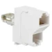 Datacom contactdoos (twisted pair) LCS3 Copper Legrand Splitter 1xtelefoon 1xEthernet 032745