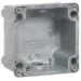 CEE-contactdoos combinatie (IEC 60309) CEE materiaal Legrand Opbouwdoos t.b.v. contactdoos 16A - 2P/3P+A - CEE - IP44 - metaal - Hypra (CT à 10 C62) 052059