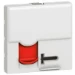 Datacom contactdoos (twisted pair) Schakelmateriaal Legrand RJ45 Cat. 6a UTP 2 modules veiligheid LCS² Mosaic rood 076590