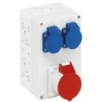 CEE-contactdoos combinatie (IEC 60309) Spelsberg STG 012