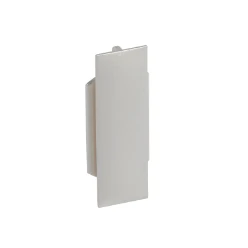 Zakje van 10 st dekselverbinders PVC voor aluminium snap-on wandgoot.