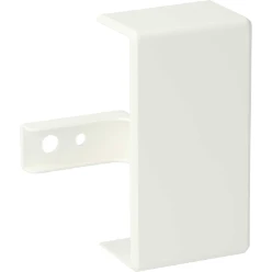 Eindschot plintgoot K40-plint ATTEMA E40 EINDSTUK WIT (RAL 9010) AT9284