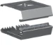 Koppelplaat voor wandgoot Tehalit Hager BRS, koppelset voor goot 100x130 mm, verzinkt BRS1001309