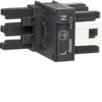 Compacte verdeler voor insteekbare gebouwinstallatie Hager Ecoline