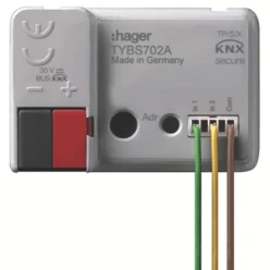 Schakelaarinterface/binaire ingang 2-voudig, KNX Secure