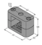 Sensor/actor connector  Turck TOEBEHOREN BEVESTIGINGSKLEM 1208198