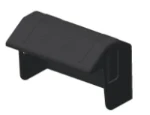 Fotovoltage - verbindings- en bevestigingselementen Van der Valk Solar Systems Cover for end clamp - black