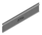 Fotovoltage - verbindings- en bevestigingselementen Van der Valk Solar Systems Achterplaat P10°