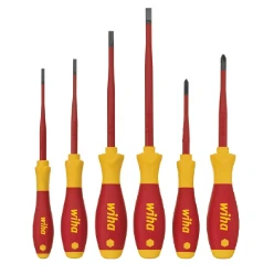 Schroevendraaier set Handgereedschap WIHA WIHA SOFTFINISH SLIMFIX SL/PH SCHROEVENDRAAIERSET 3201 K6, 6 22035389