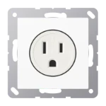 Wandcontactdoos Jung A 521-15 WW