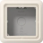 Opbouwbak inbouwschakelmateriaal Jung CD 581 A W